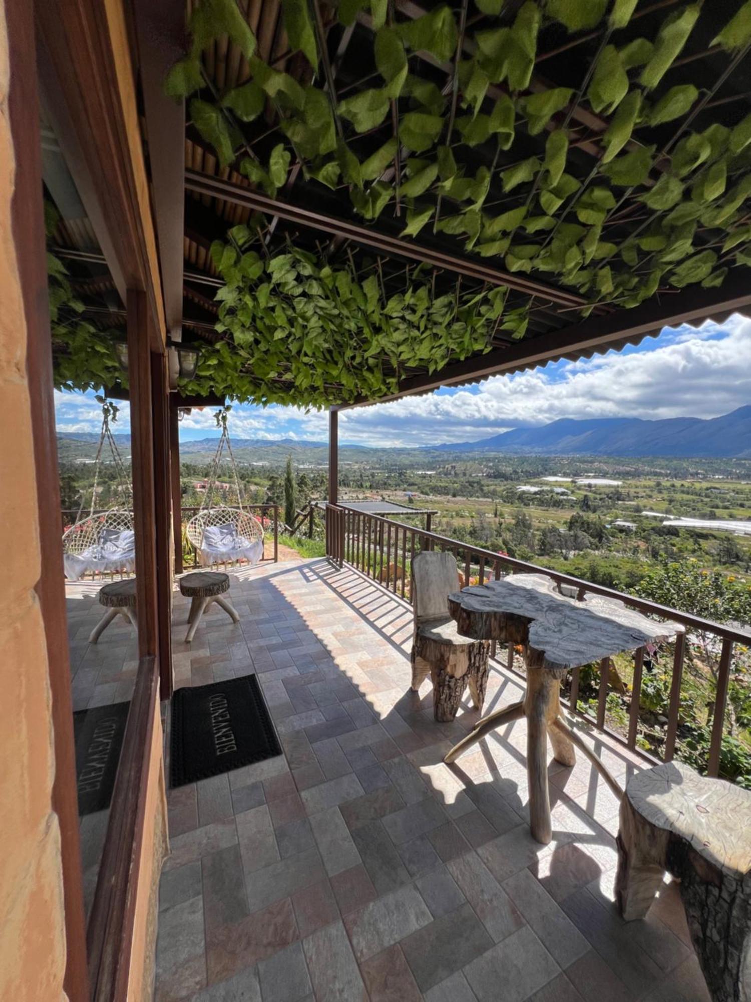 Glamping Con Jacuzzi Mirador Jarana Villa De Leyva Ngoại thất bức ảnh